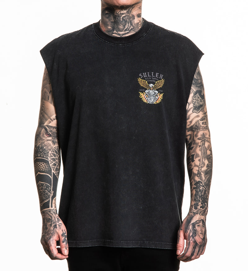 SULLEN LIVE FREE SLEEVLESS TEE