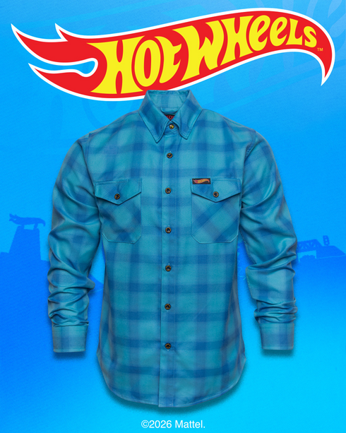 DIXXON HOT WHEELS FLANNEL WITH BAG
