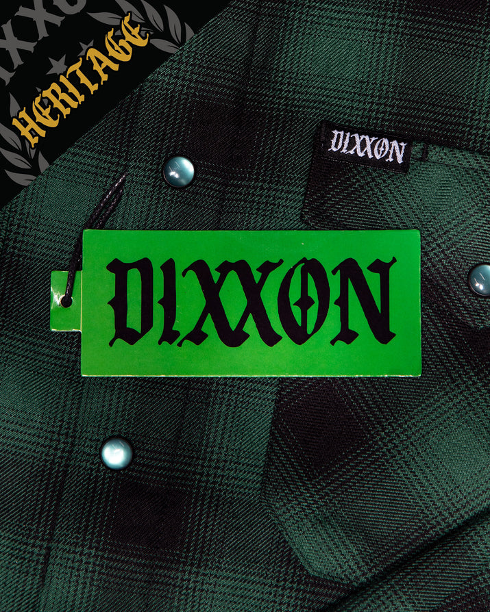 DIXXON ABSINTHE HERITAGE FLANNEL WITH BAG
