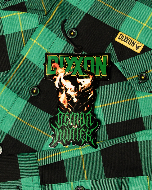 DIXXON YOUTH DEMON HUNTER COLLAB FLANNEL WITH BAG