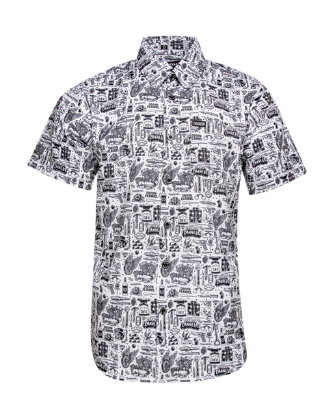 DIXXON THE ESSENTIALS PARTY SHIRT S/S WITH BAG