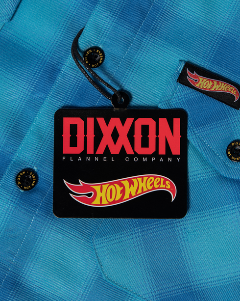 DIXXON HOT WHEELS FLANNEL WITH BAG