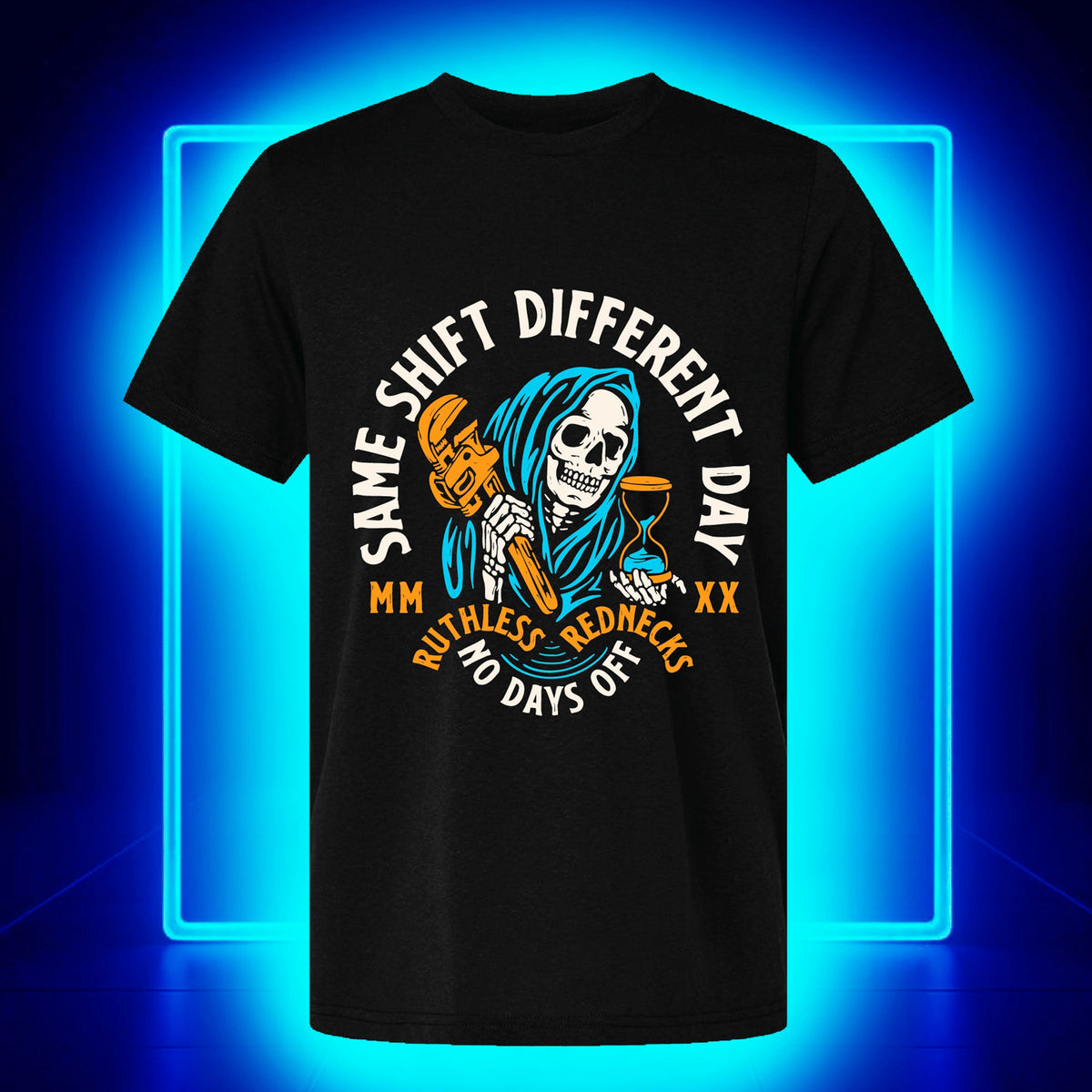 RUTHLESS REDNECKS NINE-DIE S/S TEE