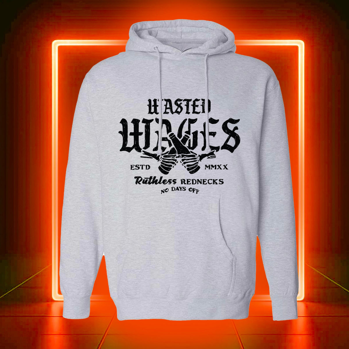 RUTHLESS REDNECKS CHEERS! HOODIE