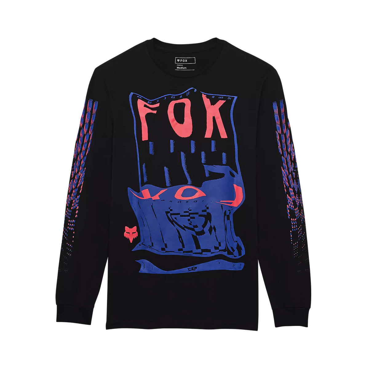 FOX RACING FALL 2024 EMOTION BLAST LS PREM TEE [BLK]