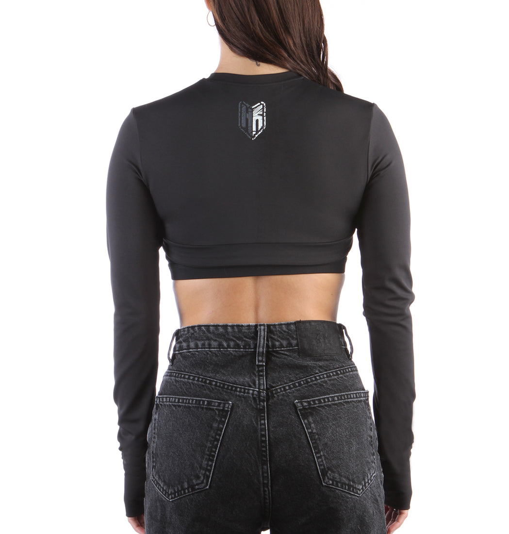 HEADRUSH BRAND FA2025 CO THE GONE AWAY CROP COVER UP