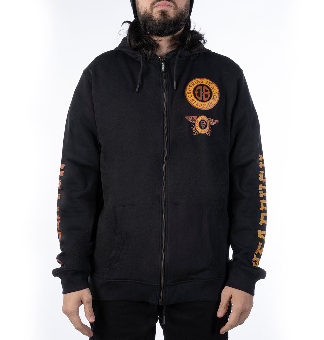 HEADRUSH  The Master Brewer Zip Up Hoodie SP26
