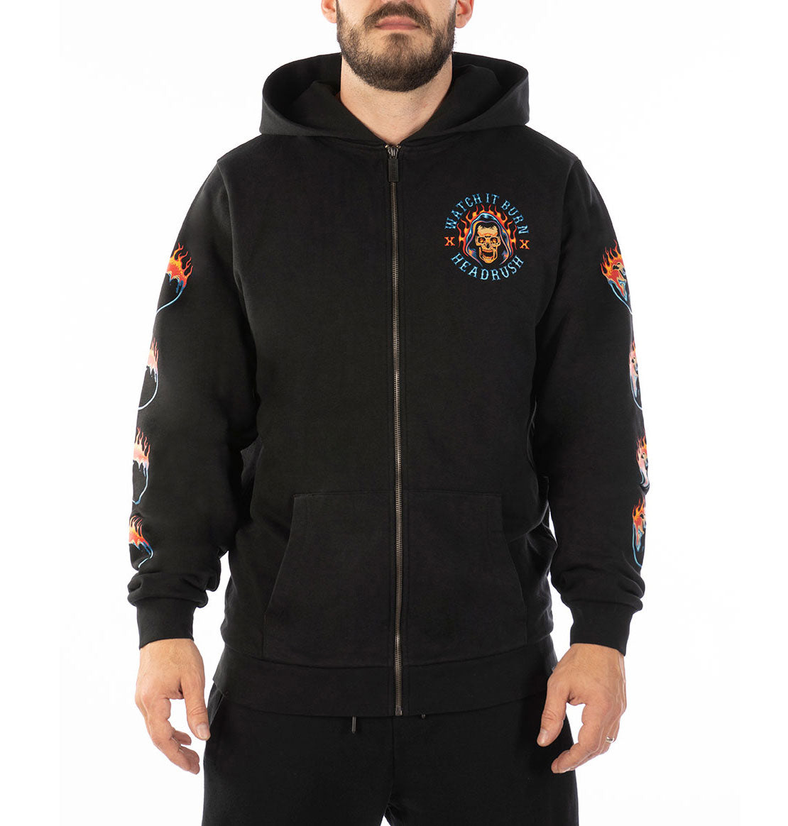 HEADRUSH BRAND FA2025 CO WATCH IT BURN ZIP Hoodie