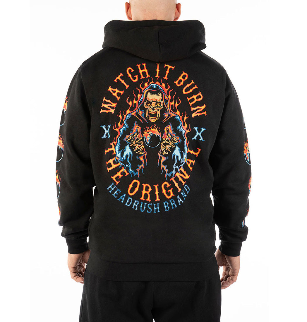 HEADRUSH BRAND FA2025 CO WATCH IT BURN ZIP Hoodie