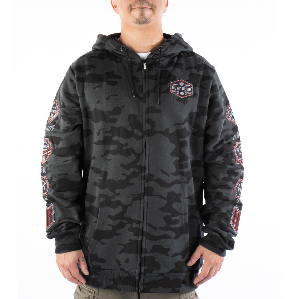 HEADRUSH  The Vintage Cruiser Zip Up Hoodie SP26