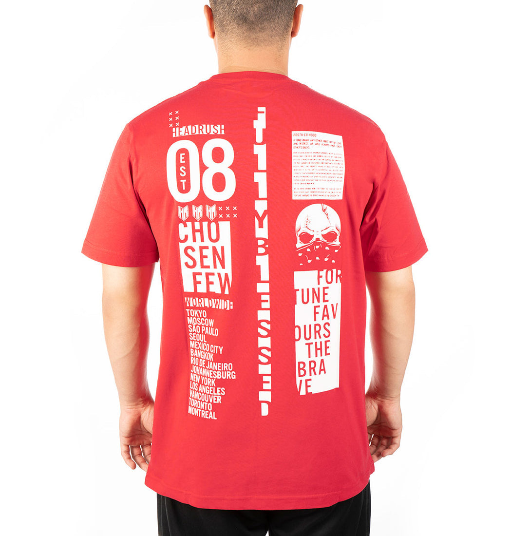 HEADRUSH BRAND FA2025 CO WORLDWIDE WARRIORS T-SHIRT