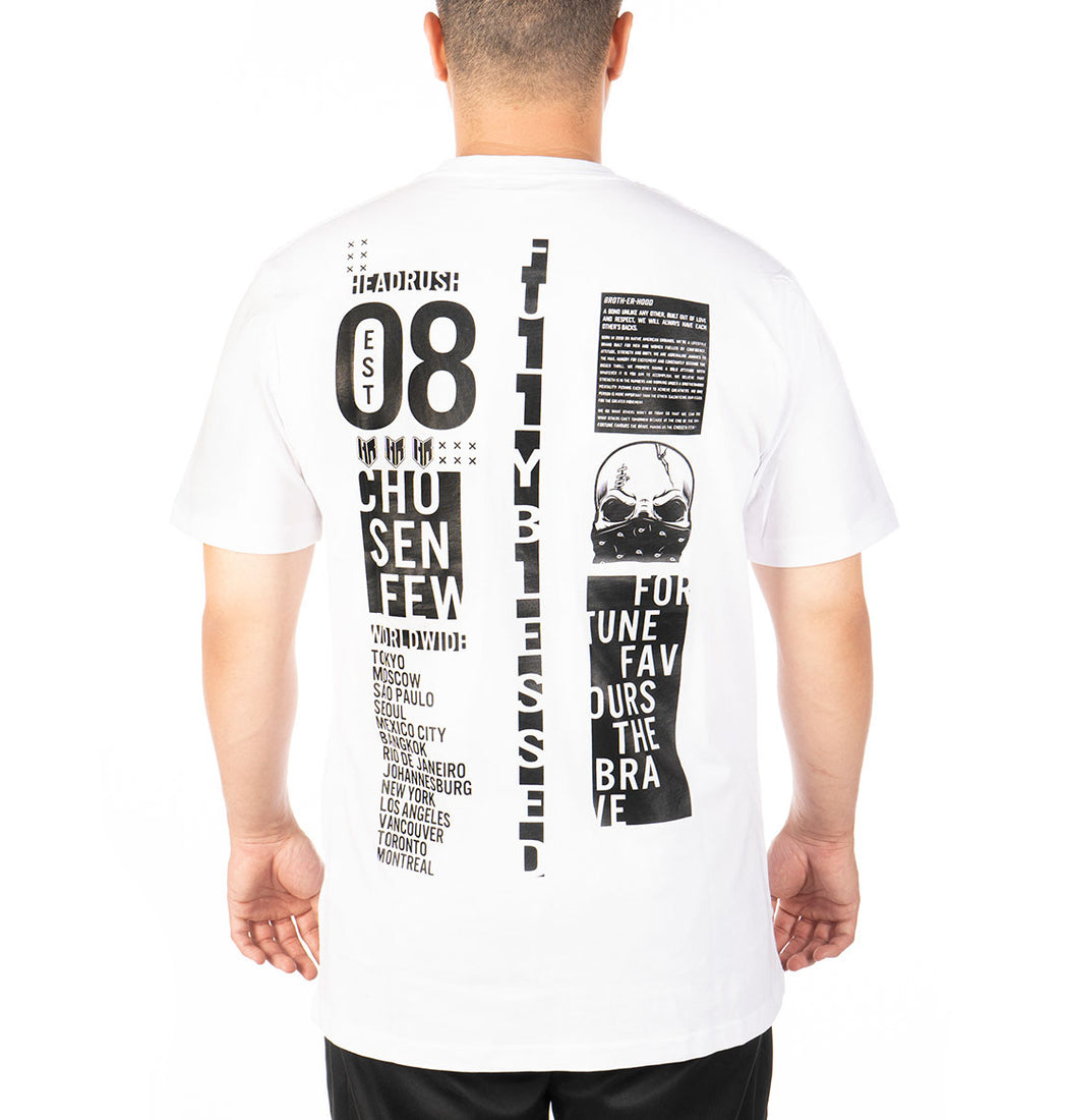 HEADRUSH BRAND FA2025 CO WORLDWIDE WARRIORS T-SHIRT