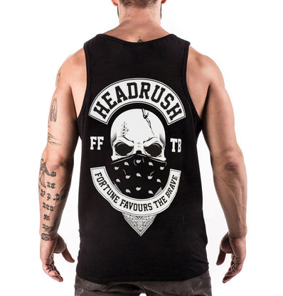 HEADRUSH  Justice Makes War Capsule Tank Top SP26