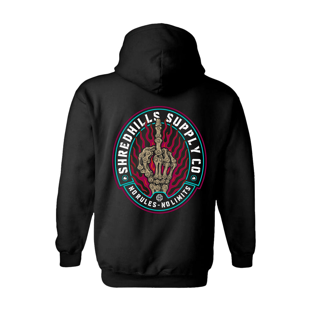 SHREDHILLS NO RULES PULLOVER HOODIE