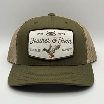BAREDOWN BRAND FEATHER & FIELD SNAPBACK