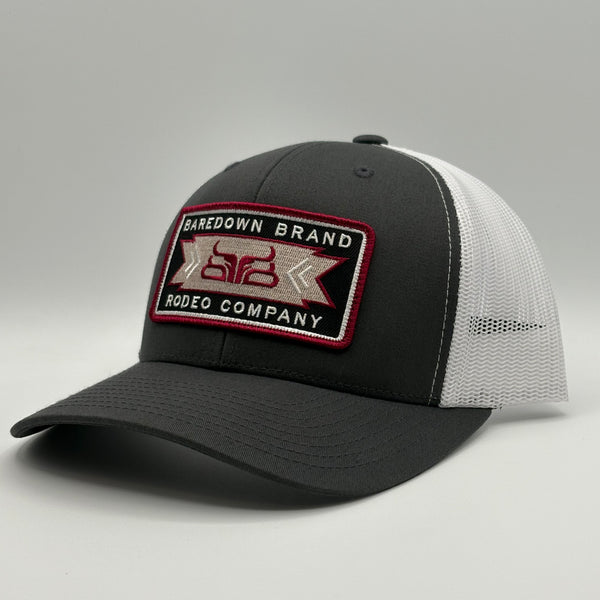 BAREDOWN BRAND DOJO GREY/WHITE SNAPBACK