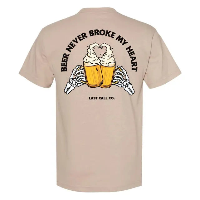 LAST CALL CO. Beer Never Short Sleeve T-shirt