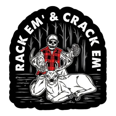 LAST CALL CO. Crack Em Sticker