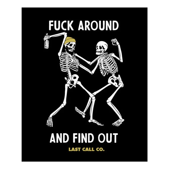 LAST CALL CO. Find Out Sticker