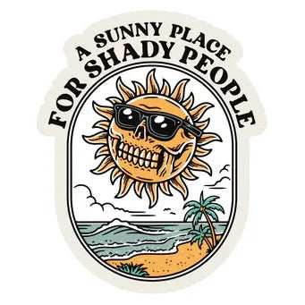 LAST CALL CO. Shady People Sticker