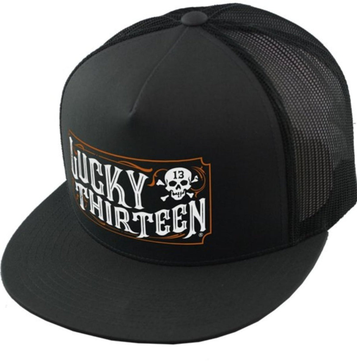 Lucky 13 SALOON poplin/mesh snapback