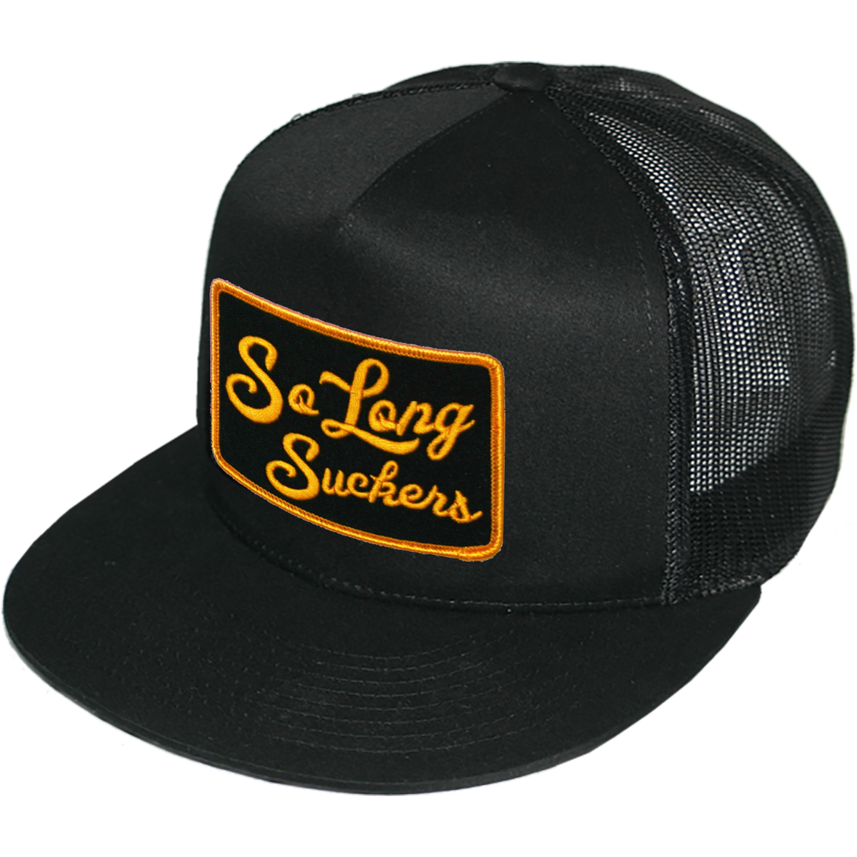 Lucky 13 The SO LONG SUCKERS poplin/mesh snapback