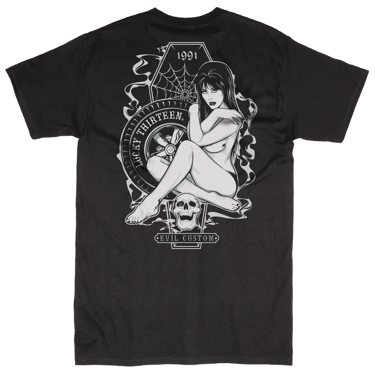 Lucky 13 MISS TRUST MEN'S T-SHIRT