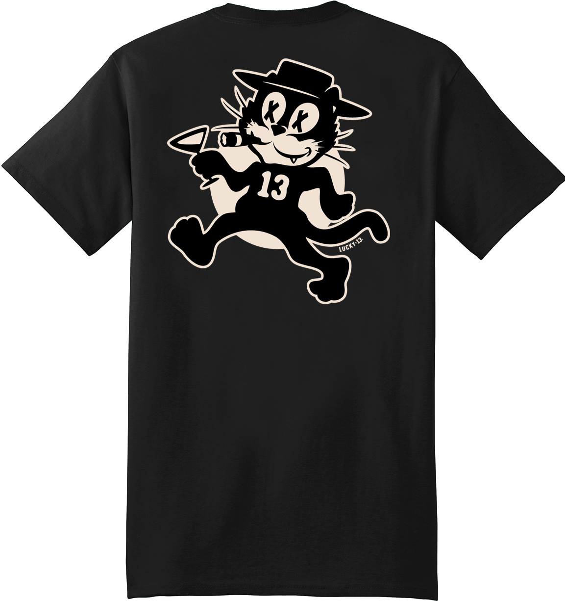 Lucky 13 TOM-CAT MEN'S T-SHIRT