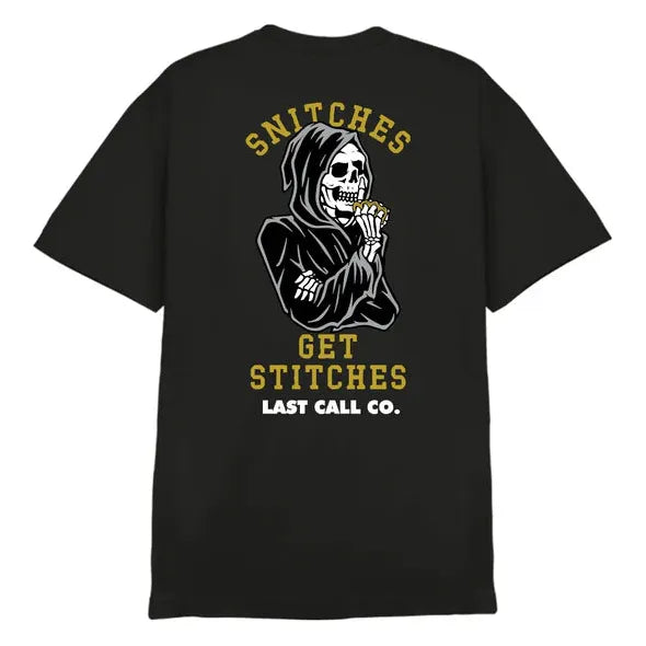 Last Call Co. CLASSIC Snitches Short Sleeve T-shirt