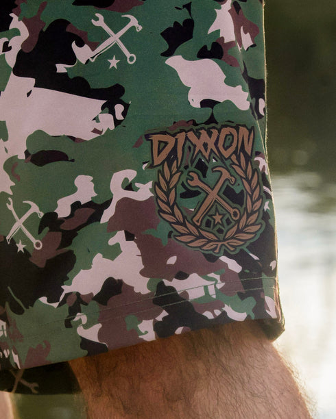 DIXXON CAMO M13 BOARDSHORTS