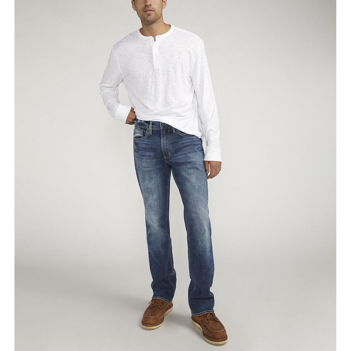 SILVER-JEANS-GORDIE RELAXED FIT STRAIGHT LEG