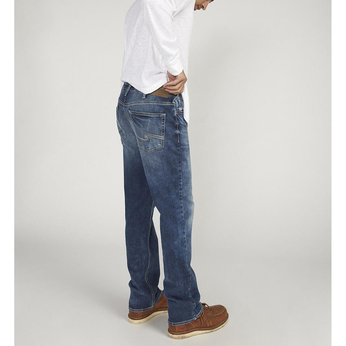 SILVER-JEANS-GORDIE RELAXED FIT STRAIGHT LEG