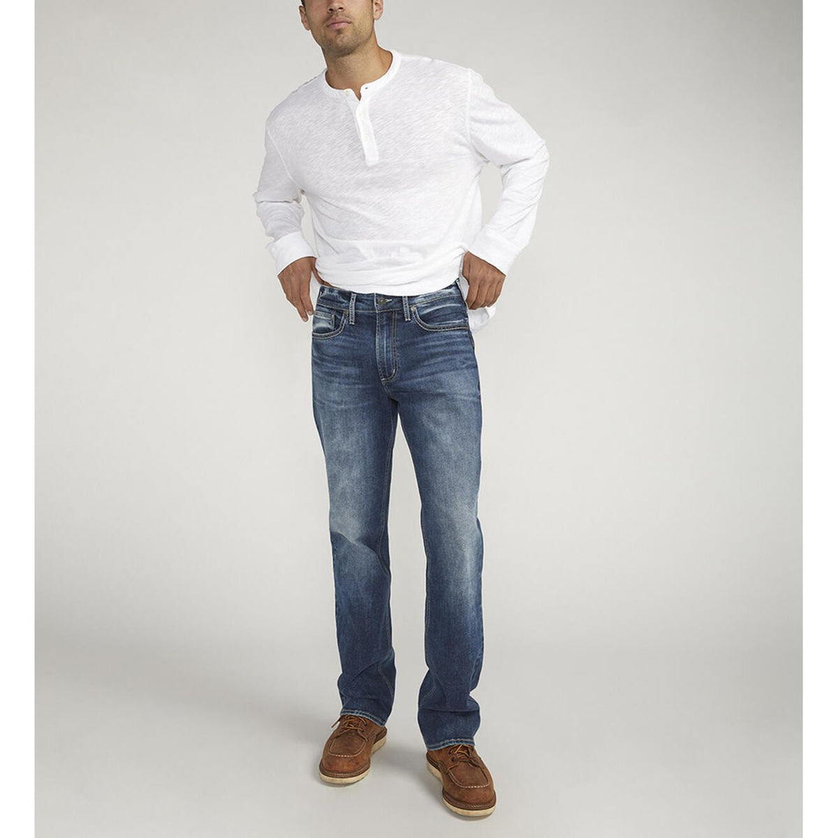 SILVER-JEANS-GORDIE RELAXED FIT STRAIGHT LEG