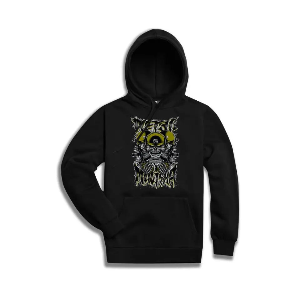 METAL MULISHA men's knit hooded pullover -defender