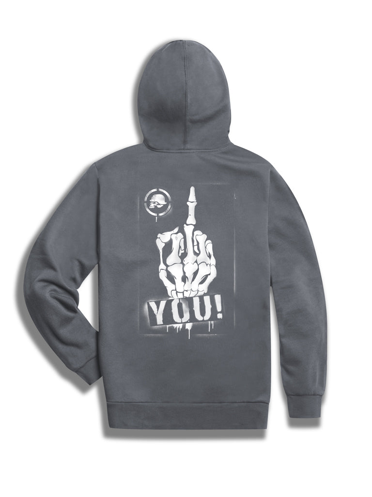 METAL MULISHA FUCK YOU MEN'S KNIT HOODED ZIP