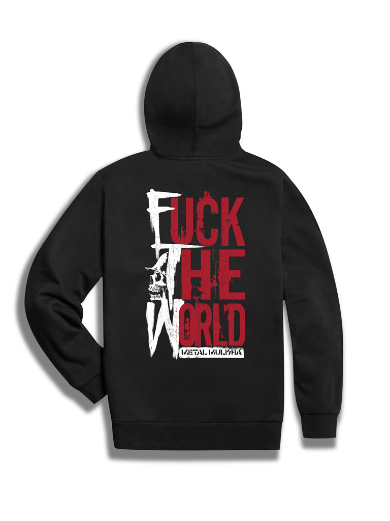 METAL MULISHA FUCK THE WORLD MEN'S KNIT HOODED ZIP