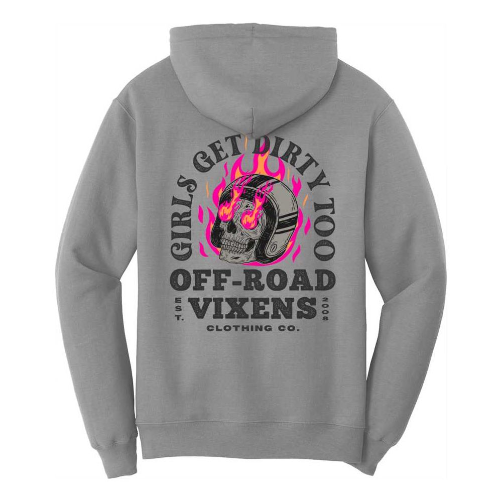 OFFROAD-VIXENS MOTO HEAD (UNISEX) HOODIE