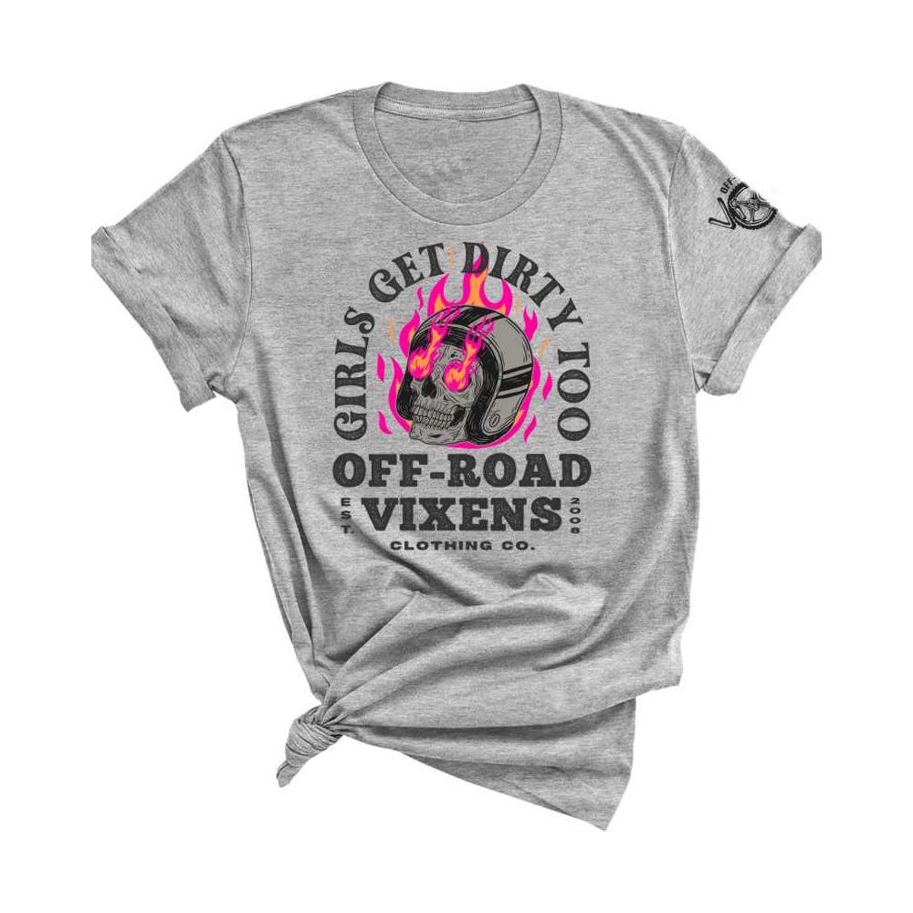 OFF ROAD VIXEN MOTO HEAD UNISEX TEE