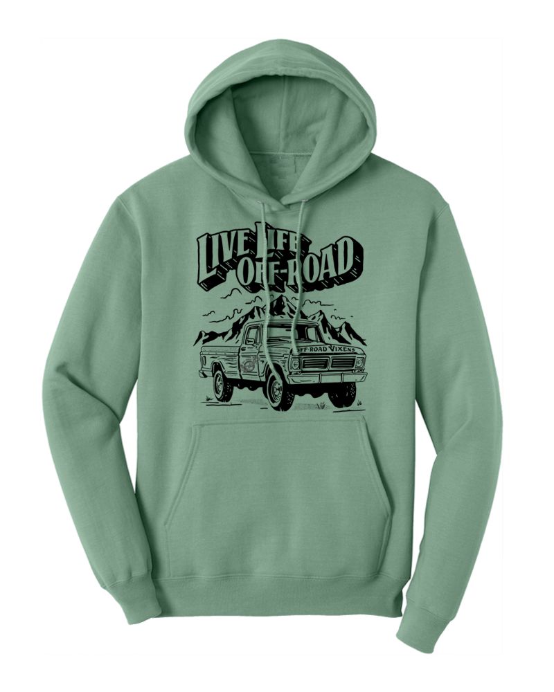 OFF ROAD VIXEN OFF-ROAD LIFE PULLOVER HOODIE