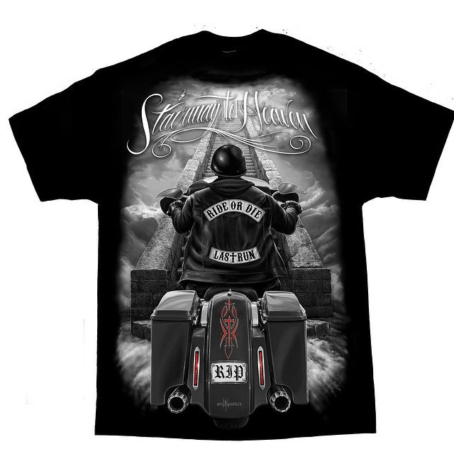 DGA- ROD- STAIRWAY TO HEAVEN MEN'S T-SHIRT