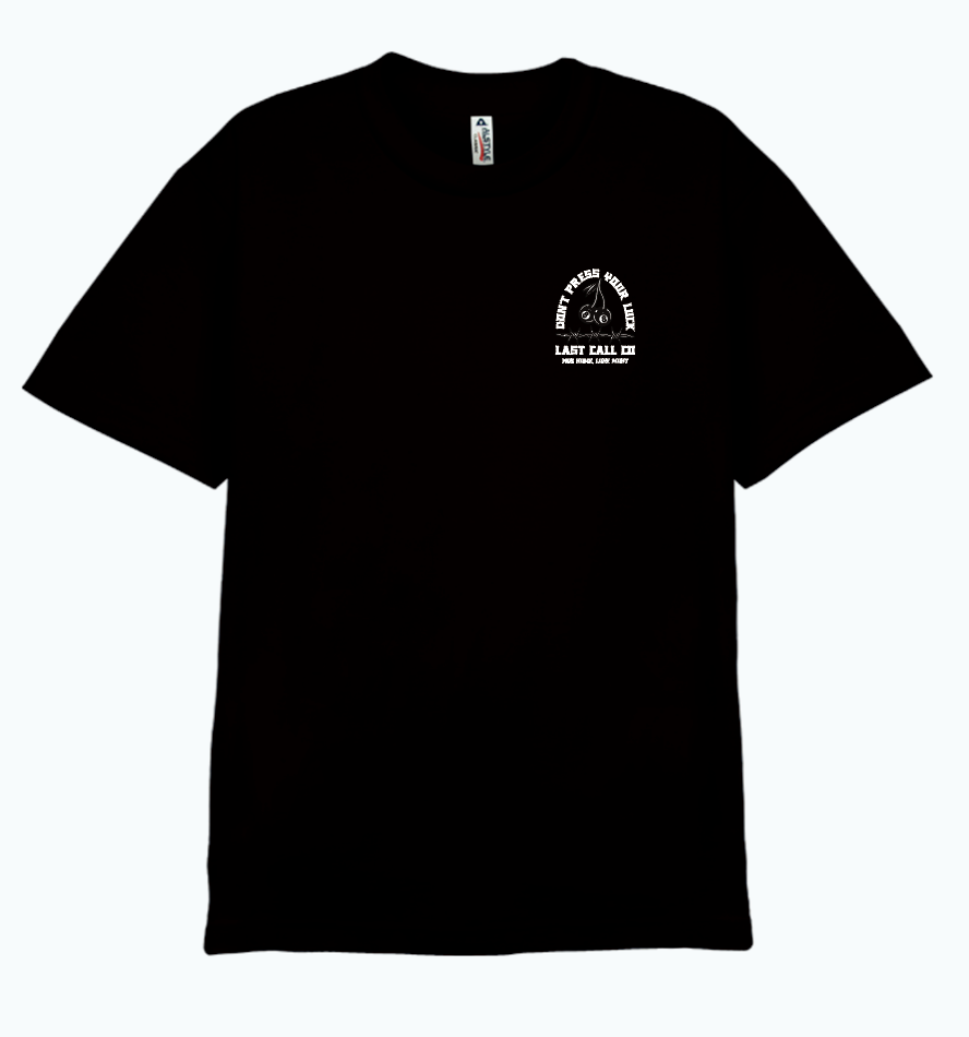 LAST CALL CO. PRESS BADGE TSHIRT
