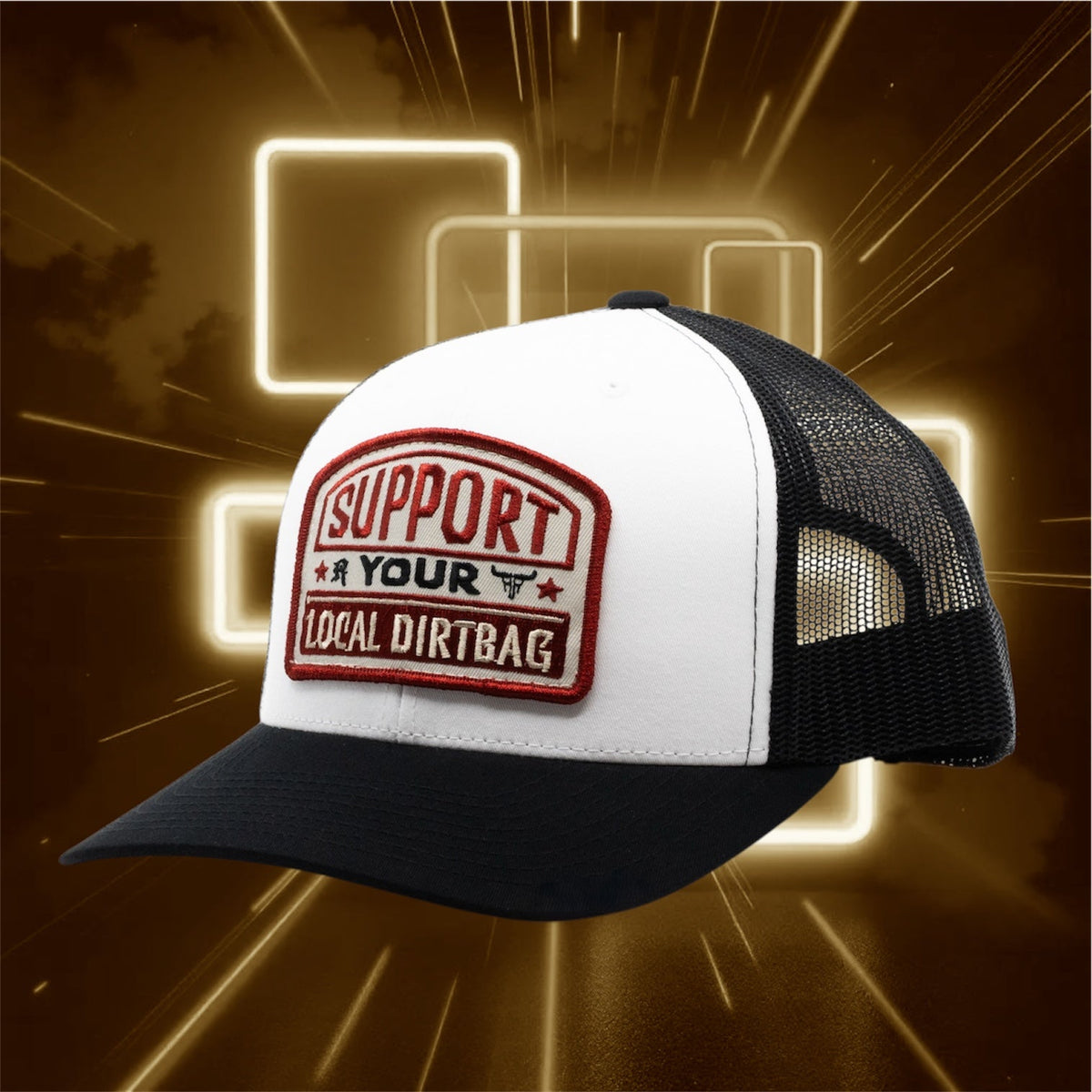 RUTHLESS REDNECKS SUPPORT YOUR LOCAL DIRTBAG SNAPBACK