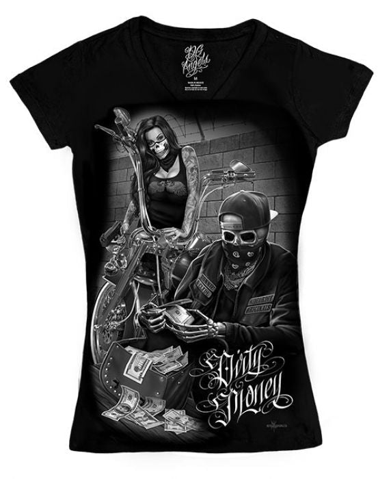 DGA- RODC BONNIE & CLYDE V-NECK WOMEN'S
