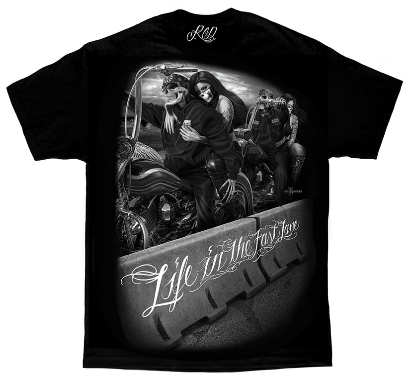 DGA- ROD- FAST LANE MEN'S T-SHIRT