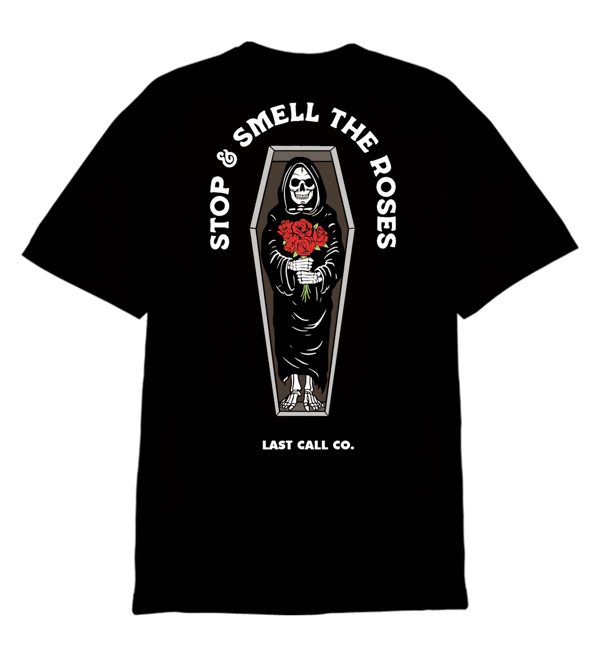 LAST CALL CO. ROSES 2 T-SHIRT