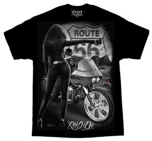 DGA- ROD- ROUTE 66 MEN'S T-SHIRT