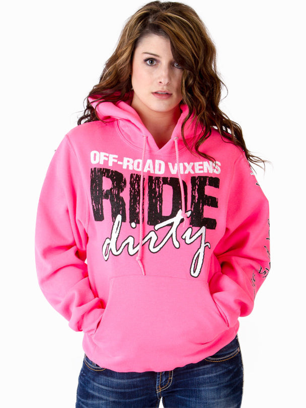 OFF ROAD VIXEN RIDE LIKE A PULLOVER HOODIE