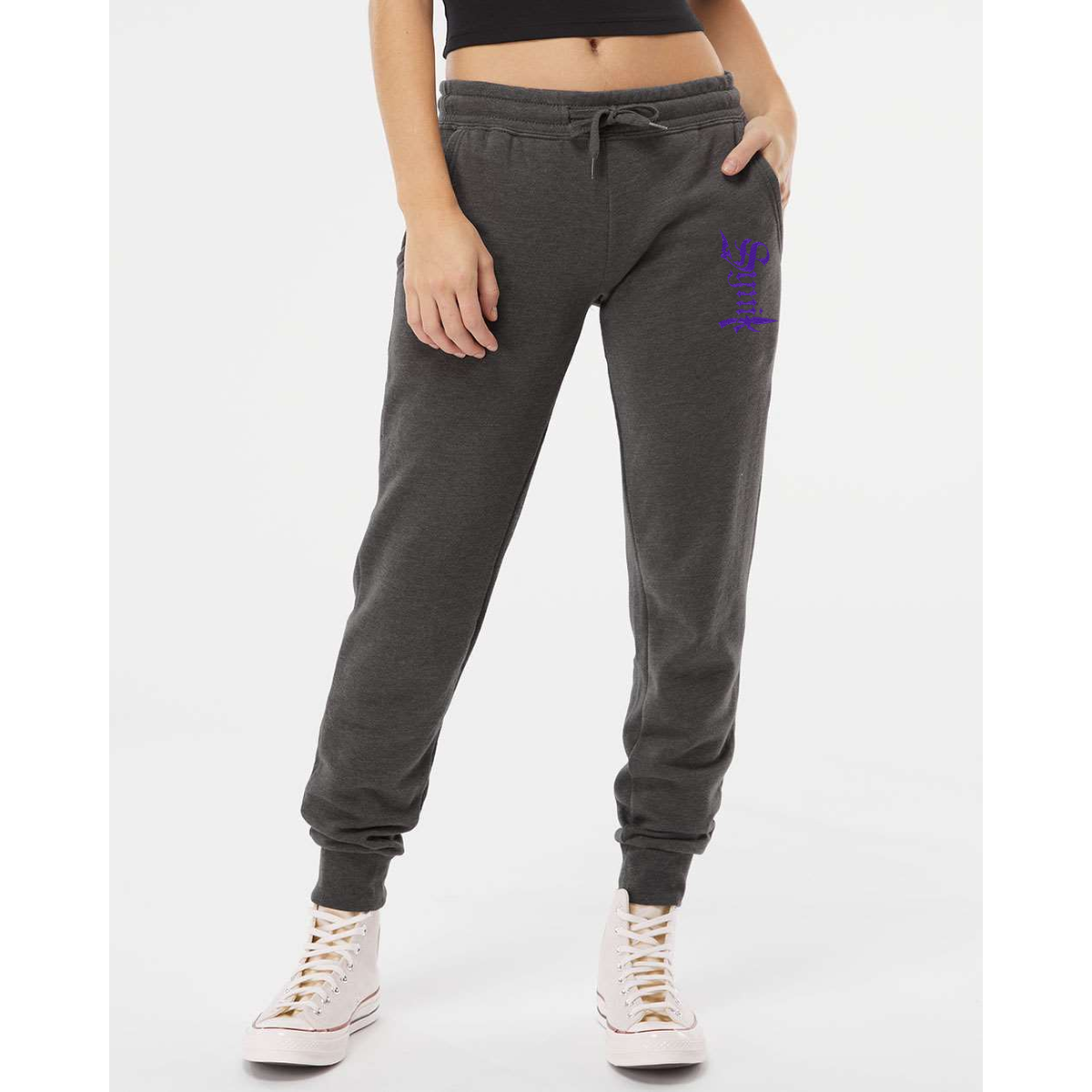 SYNIK SIDE SWIPED SWEATPANTS (CUFF) - WOMEN'S