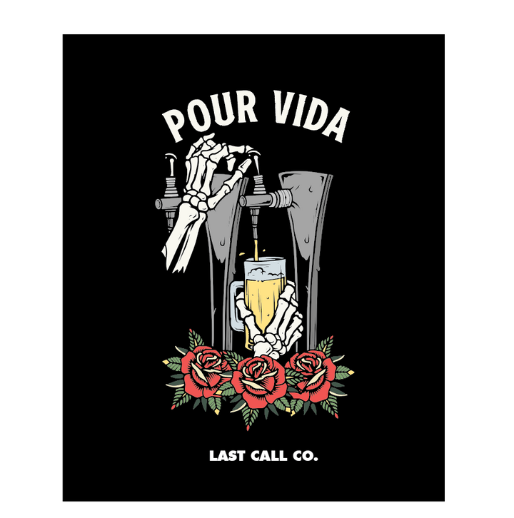 LAST CALL CO. POUR VIDA Sticker