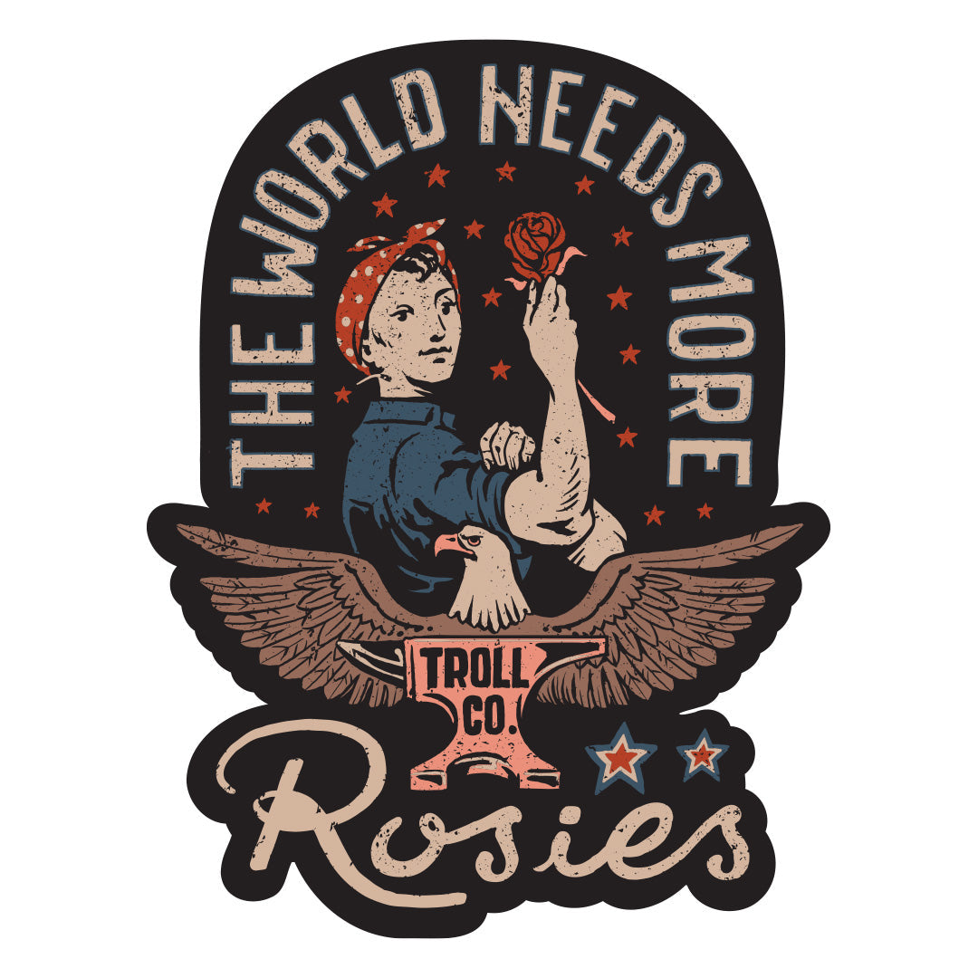 TROLL CO. Fall 24 More Rosies Sticker